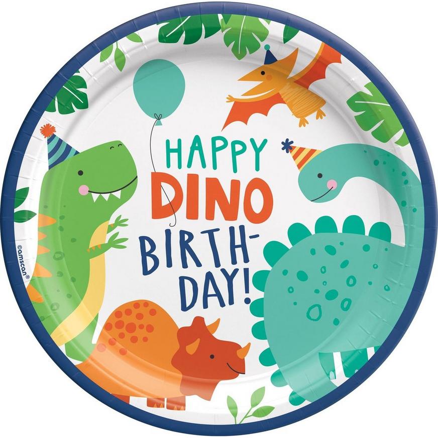 Dino-Mite Birthday Tableware Kit for 16 Guests
